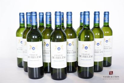 null 12 bouteilles	CHÂTEAU DE FIEUZAL	Graves blanc	1999
	Et. excellentes. N : mi...