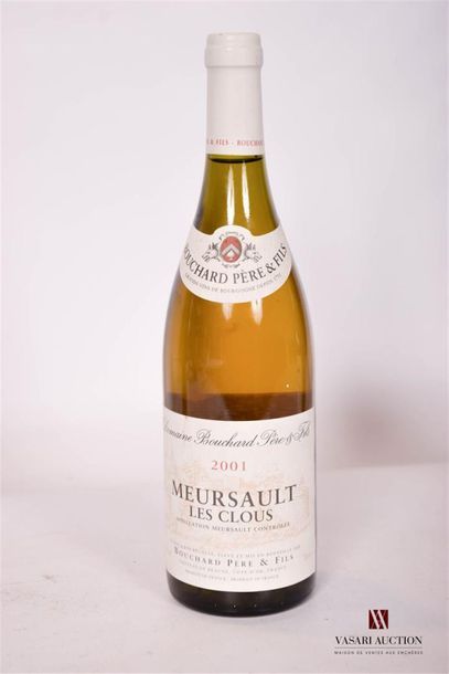 null 1 bouteille	MEURSAULT "Les Clous" mise Bouchard Père & Fils		2001
	Et. à peine...