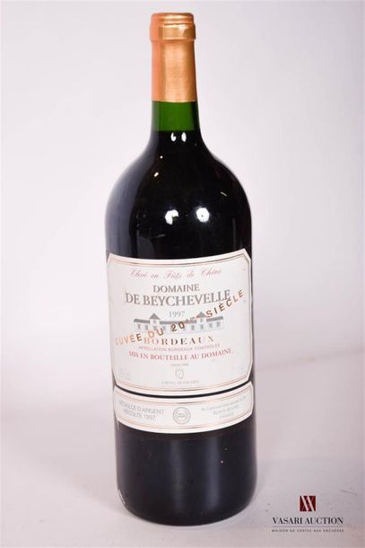 null 1 Magnum	DOMAINE DE BEYCHEVELLE	Bordeaux mise nég.	1997
	Médaille d'Argent....