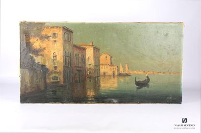 null CINI Y. (XXème siècle)
Vue de venise
Huile sur toile
Signée en bas à droite
(un...