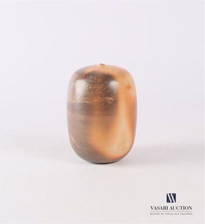 null BAYLE Pierre (1945-2004)
Vase de forme ovoïde en terre sigillée engobée et enfumée...
