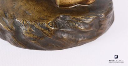 null GAZAN Joseph & CHIPARUS Demeter (XXème siècle)
La Sérénade de Pierrot
Bronze...