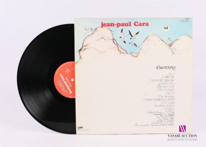 null JEAN PAUL CARA - Emotions 
1 Disque 33T sous pochette cartonnée
Label : MORE...