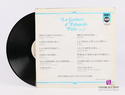 null LA GUITARE D'EDUARDO FALU 
1 Disque 33T sous pochette cartonnée
Label : TRIUMPH...