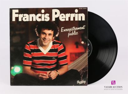 null FRANCIS PERRIN - Enregistrement public 
1 Disque 33T sous pochette cartonnée
Label...