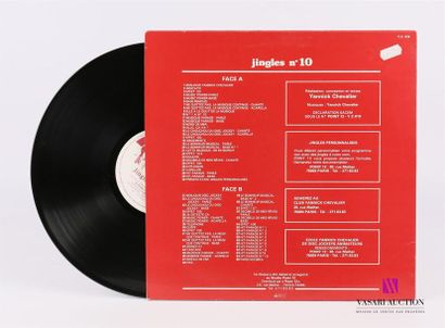null YANNICK CHEVALIER - Jingles N°10 
1 Disque 33T sous pochette cartonnée
Label...