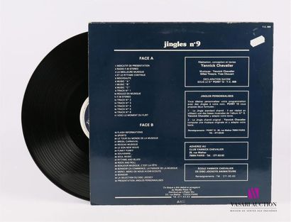null YANNICK CHEVALIER - Jingles n°9
1 Disque 33T sous pochette cartonnée
Label :...