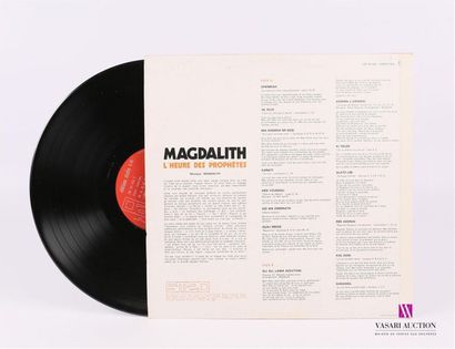 null MAGDALITH - L'heure des prophètes 
1 Disque 33T sous pochette cartonnée
Label...