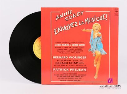 null ANNIE CORDY - Envoyez la musique 
1 Disque 33T sous pochette cartonnée
Label...