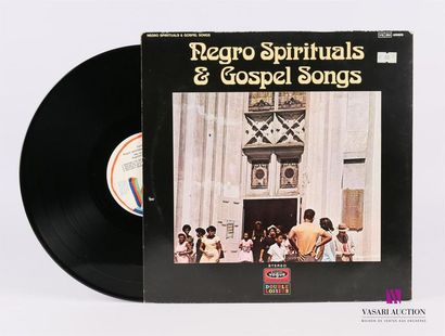 null NEGRO SPIRITUALS & GOSPEL SONGS - 
2 Disques 33T sous pochette cartonnée
Label...