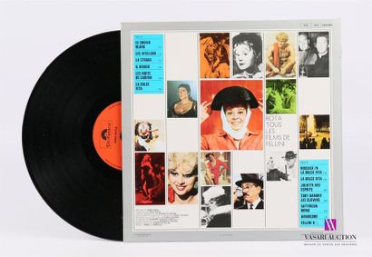 null ROTA - Toutes les musiques de film de Fellini 
1 Disque 33T sous pochette cartonnée
Label...