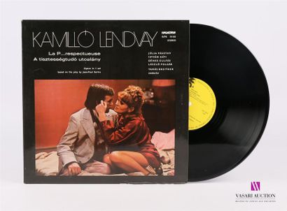 null KAMILLO LENDAY - La p.... respectueuse
1 Disque 33T sous pochette cartonnée
Label...