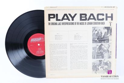 null JACQUES LOUSSIER TRIO - Play Bach Vol 1
1 Disque 33T sous pochette cartonnée
Label...