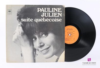 null PAULINE JULIEN - Suite Québécoise
1 Disque 33T sous pochette cartonnée
Label...