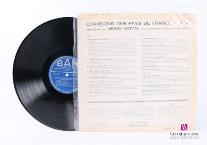 null SERGE KERVAL - Chansons des pays de France
1 Disque 33T sous pochette cartonnée
Label...