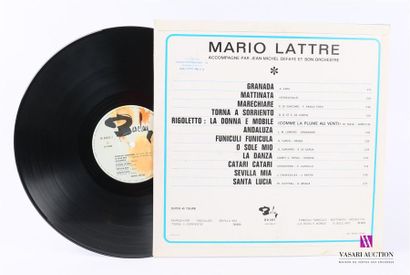 null MARIO LATTRE 
1 Disque 33T sous pochette cartonnée
Label : BARCLAY 80301 S
Fab....