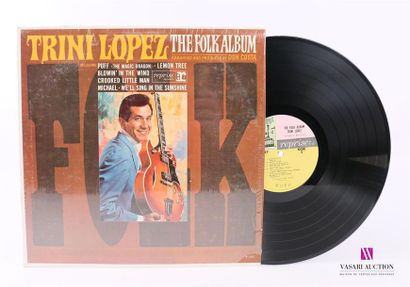 null TRINI LOPEZ - The folk album
1 Disque 33T sous pochette cartonnée
Label : REPRISE...
