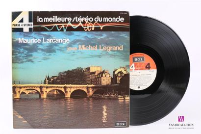 null MAURICE LARCANGE - jouoe Michel Legrand 
1 Disque 33T sous pochette cartonnée
Label...