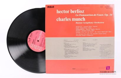 null CHARLES MUNCH - Hector Berlioz La Damnation de Faust
2 Disques 33T sous pochette...