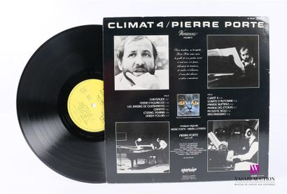 null PIERRE PORTE - Climat 4
1 Disque 33T sous pochette cartonnée 
Label : EPERVIER...