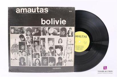 null AMAUTAS - Bolivie 
1 Disque 33T sous pochette cartonnée 
Label : PARISMANTA...