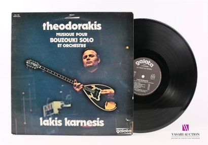 null LAKIS KARNESIS - Theodorakis
1 Disque 33T sous pochette cartonnée 
Label : GALATA...