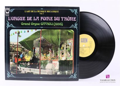 null L'ORGUE DE LA FOIRE DU TRONE - Grand orgue Gavioli
1 Disque 33T sous pochette...