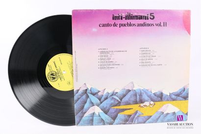 null CANTO DE PUEBLOS ANDINOS Vol II
1 Disque 33T sous pochette cartonnée 
Label...