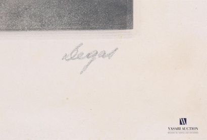null DEGAS Edgar (1834-1917) d'après 
Danseuse en mouvement
Signée hors planche
Eau-forte
Dim....