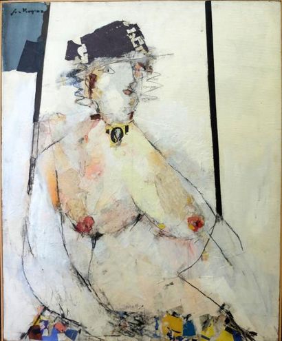 Slavko KOPAC (1913-1995) l’espagnol

1992

technique mixte et collage sur toile maroufle...