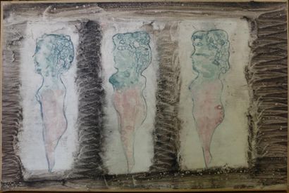 Slavko KOPAC (1913-1995) danseuses

1965

aquarelle et encre sur papier maroufle...