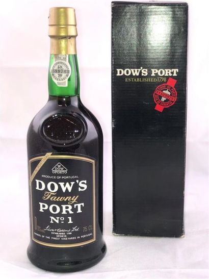 1 bouteille de Porto DOW'S PORT N° 1
Avec...