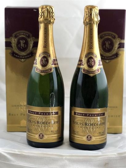 2 bouteilles de CHAMPAGNE LOUIS ROEDERER,...