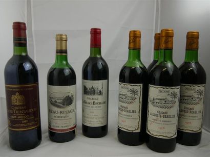 null BORDEAUX ROUGE
Lot comprenant:

-4 bouteilles CHATEAU JALOUSIE-BEAULIEU, Nicolas,...