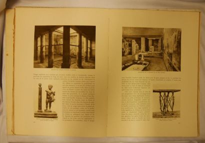 null MAIURI AMEDEE. Pompéi. Aquarelles de Louis Bazzani. Mai 1930. Editions Alpina...