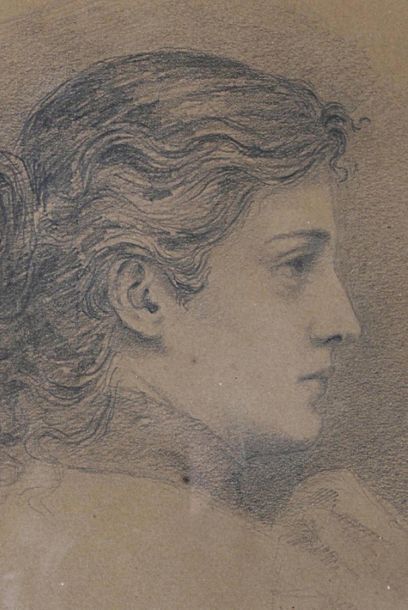 De SAINT VIDAL Francis (1840-1900) Portrait...