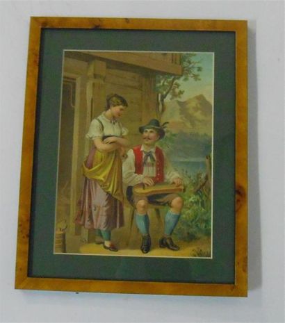 null SANS PUBLICITE : COUPLES (Suisse-Allemand). Ensemble de 3 Images. (V.).
Homme...