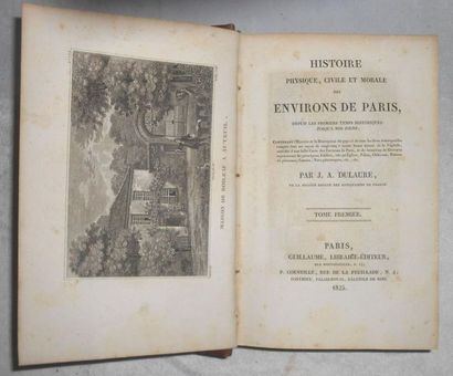 null [GEOGRAPHIE & VIE FRANCAISE]. Ensemble de 14 Volumes.
Dulaure J.A.-Histoire...