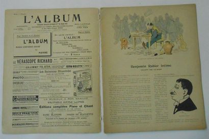 null JOURNAL : Benjamin RABIER (1866-1936). L'Album - Numéro d'Etrennes - VIII.
Contenant...