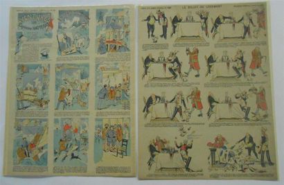 null IMAGES : Imagerie. Diverses.
5 Planches couleurs présentées sur carton fort.
2-Série...