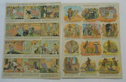 null IMAGES : Imagerie Quantin - Les Contes.
6 Planches couleurs présentées sur carton...