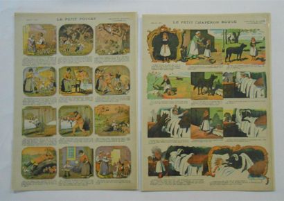 null IMAGES : Imagerie Quantin - Les Contes.
6 Planches couleurs présentées sur carton...