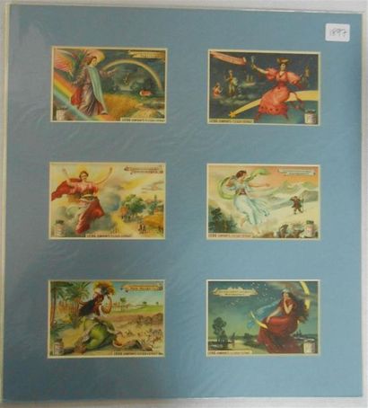 null LIEBIG - DIVERS & ALLEGORIES : Ensemble de 4 Séries de 6 Chromos, (V.et H.).
Jeunes...