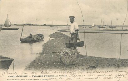 null 87 CARTES POSTALES VIE ET TRAVAIL A LA MER : Divers Départements Côtiers (Nord,...