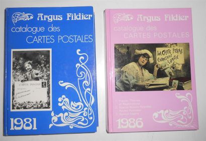 null 6 LIVRES DOCUMENTATION : Sur la Carte Postale. "Guide Cartophilia 1979, Répertoire...