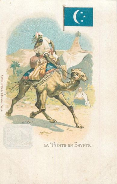 null 47 CARTES POSTALES LA POSTE : Fantaisies & Illustrations. Dont" Enfant militaire-Pas...