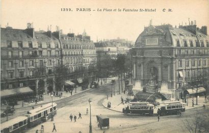 null 46 CARTES POSTALES PARIS & REGION PARISIENNE : Dépts 75-32cp, 77-3cp, 78-6cp...