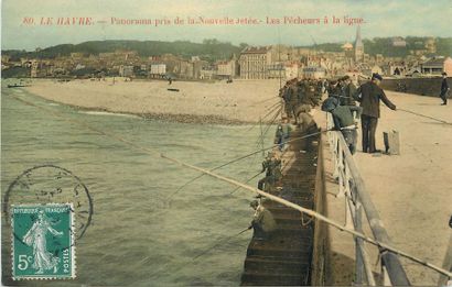 null 95 CARTES POSTALES VIE ET TRAVAIL A LA MER : Divers Départements Côtiers (Nord...