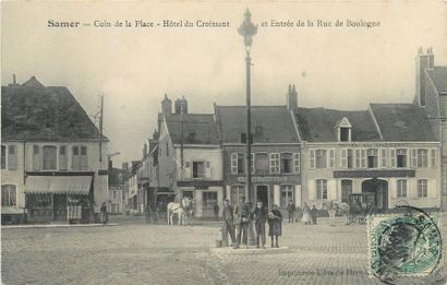 null 8 CARTES POSTALES COMMERCES : Sélection Pas de Calais. "Berck : Rue Carnot et...