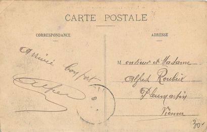 null 5 CARTES POSTALES ANIMAUX : Sélection Tours. "La Mort de Fritz, Le débarquement...